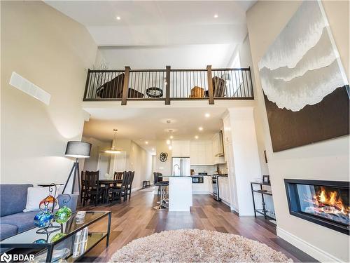 142 Harrison St Street, Elora, ON - Indoor Photo Showing Living Room With Fireplace