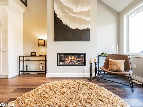 142 Harrison St Street, Elora, ON - Indoor Photo Showing Living Room With Fireplace