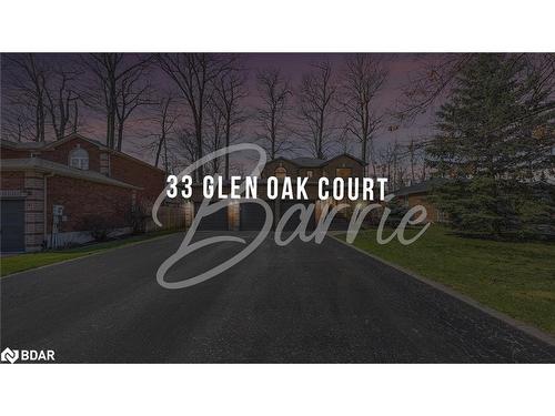 33 Glen Oak Court, Barrie, ON - Outdoor With Facade