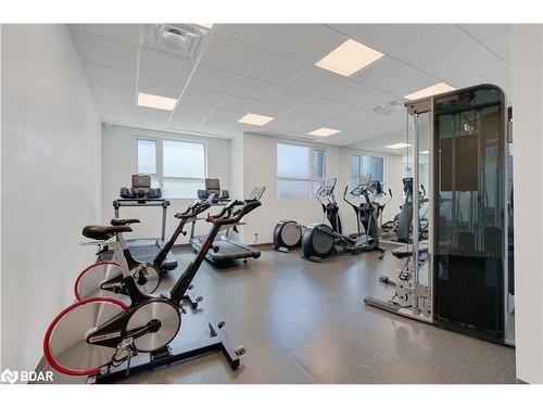 608-58 Lakeside Terrace, Barrie, ON - Indoor Photo Showing Gym Room