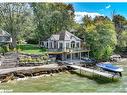 2398 Lakeshore Drive, Ramara, ON  - Outdoor With Body Of Water With Deck Patio Veranda 
