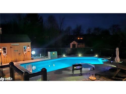 3 St Patricks Drive, Phelpston, ON - Outdoor With In Ground Pool