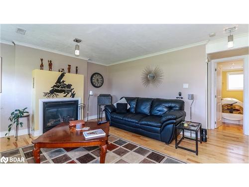 3 St Patricks Drive, Phelpston, ON - Indoor Photo Showing Living Room With Fireplace