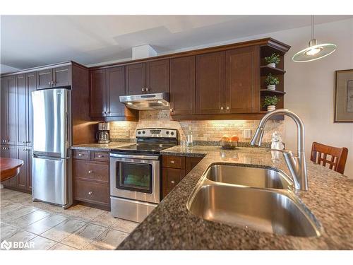 202-43 Creighton Street, Ramara, ON - Indoor Photo Showing Kitchen With Double Sink
