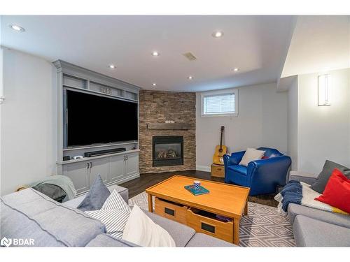 136 Park Drive, Stouffville, ON - Indoor With Fireplace