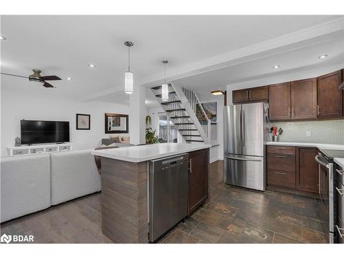 48 Ninth Street, Collingwood, ON - Indoor Photo Showing Kitchen With Stainless Steel Kitchen