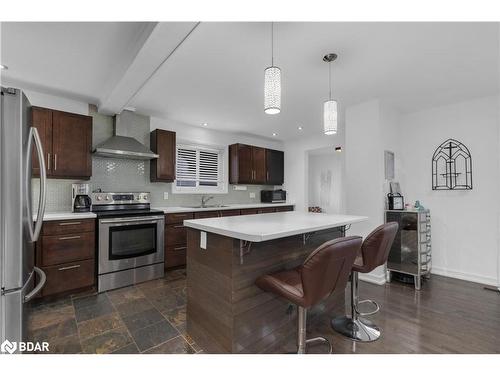 48 Ninth Street, Collingwood, ON - Indoor Photo Showing Kitchen With Stainless Steel Kitchen