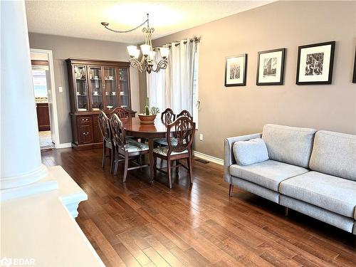 1356 Perniegie Crescent, Innisfil, ON - Indoor Photo Showing Living Room With Fireplace