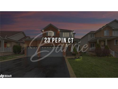 23 Pepin Court, Barrie, ON - Outdoor With Facade