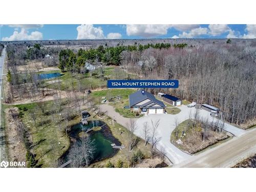 1524 Mount Stephen Road, Coldwater, ON -  With View