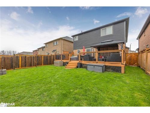 124 Sun King Crescent, Barrie, ON - Outdoor With Deck Patio Veranda With Backyard With Exterior