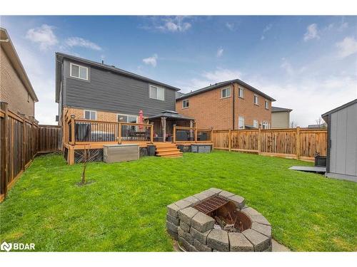 124 Sun King Crescent, Barrie, ON - Outdoor With Deck Patio Veranda With Backyard With Exterior