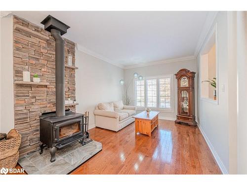34 Camelot Square, Barrie, ON - Indoor With Fireplace