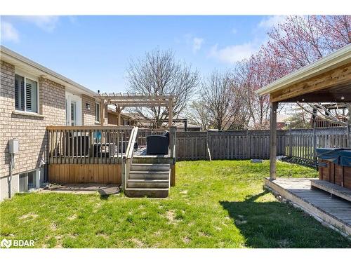 28 Marsellus Drive, Barrie, ON - Outdoor With Deck Patio Veranda