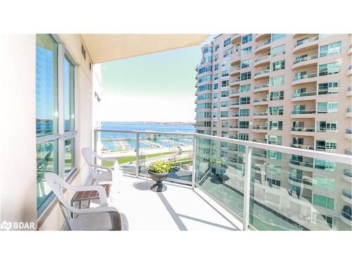 806-6 Toronto Street, Barrie, ON - Outdoor With Body Of Water With Balcony