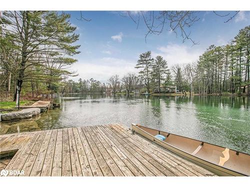 7906 Pineridge Road, Washago, ON - Outdoor With Body Of Water With Deck Patio Veranda With View