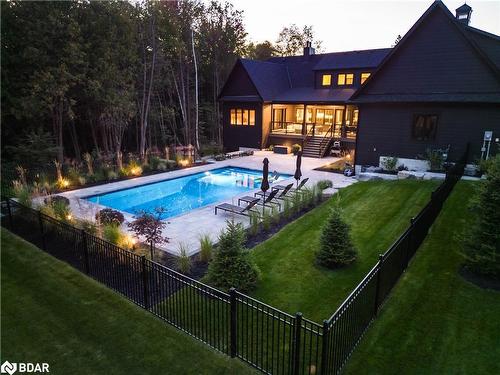 77 Georgian Grande Drive, Oro-Medonte, ON - Outdoor With In Ground Pool