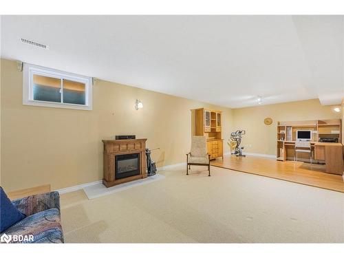 4 Falcon Crescent, Barrie, ON - Indoor With Fireplace