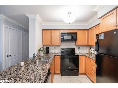 402-2272 Keele Street, Toronto, ON - Indoor Photo Showing Kitchen With Double Sink