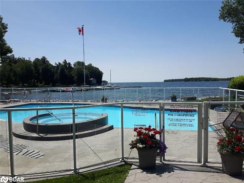 116-603 Atherley Road, Orillia, ON - Outdoor With In Ground Pool With View