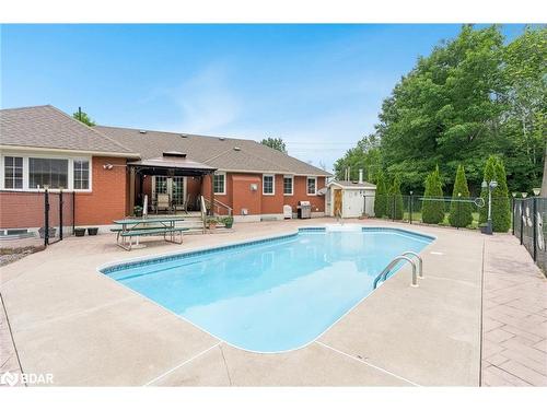 23 Bourgeois Beach Road, Victoria Harbour, ON - Outdoor With In Ground Pool