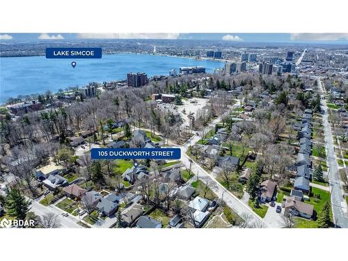 105 Duckworth Street, Barrie, ON - Outdoor With Body Of Water With View