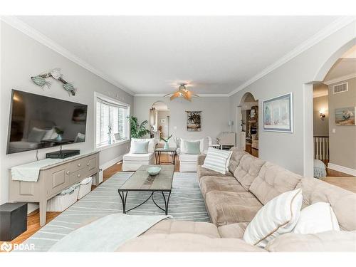 72 Luella Boulevard, Springwater, ON - Indoor Photo Showing Living Room