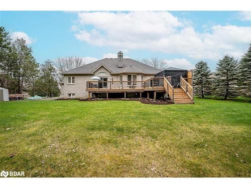 72 Luella Boulevard, Springwater, ON - Outdoor With Deck Patio Veranda