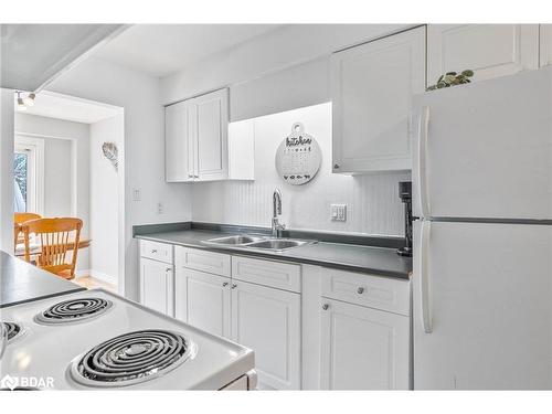 1-2 Bernick Drive, Barrie, ON - Indoor Photo Showing Kitchen With Double Sink