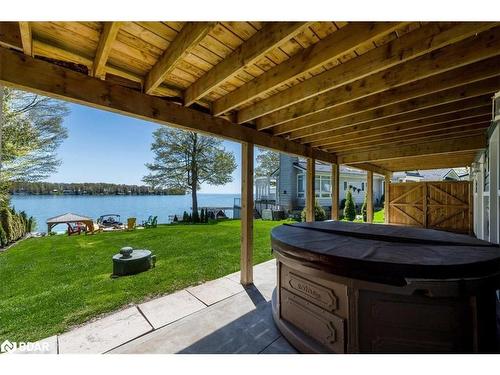 68 Heyden Avenue, Orillia, ON - Outdoor With Body Of Water With Deck Patio Veranda With Exterior