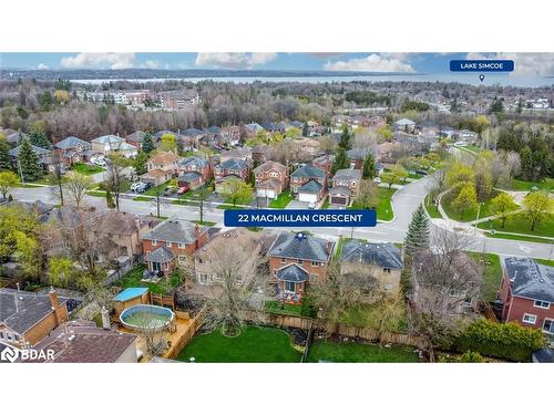 22 Macmillan Crescent, Barrie, ON - Outdoor With View