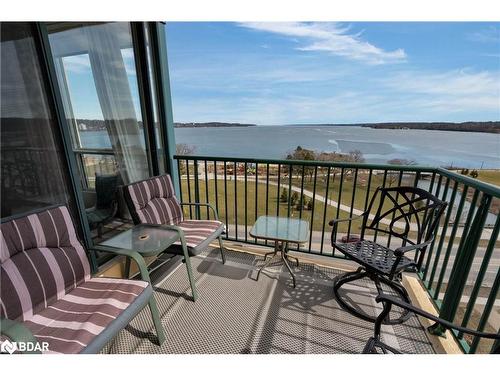 1010-75 Ellen Street, Barrie, ON - Outdoor With Body Of Water With Balcony With View With Exterior