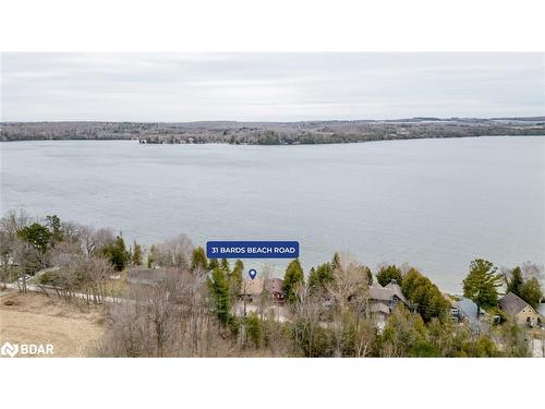 31 Bards Beach Road, Orillia, ON - Outdoor With Body Of Water With View