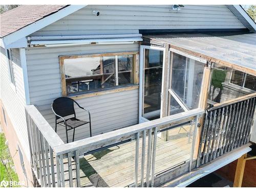 3801 Wood Avenue, Severn, ON - Outdoor With Deck Patio Veranda With Exterior