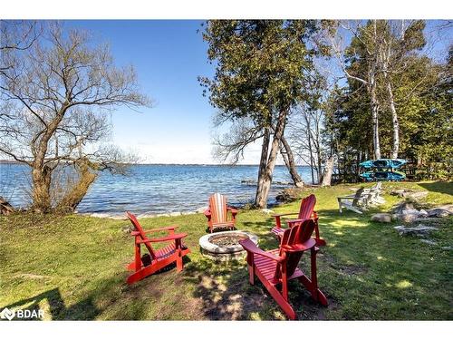 6568 Quarry Point Road, Ramara, ON - Outdoor With Body Of Water With View