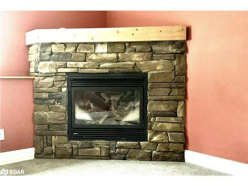 33 Little Cove Road, Tobermory, ON - Indoor Photo Showing Living Room With Fireplace