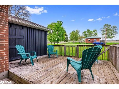 2687 Old Barrie Road West Road W, Oro-Medonte, ON - Outdoor With Deck Patio Veranda With Exterior
