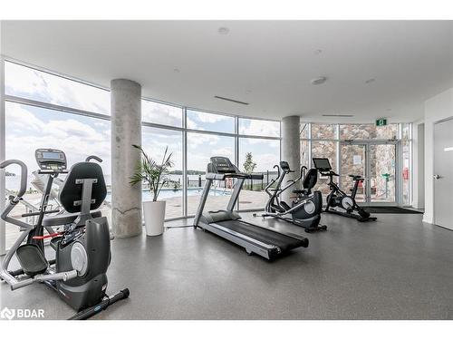 605-80 Orchard Point Road, Orillia, ON - Indoor Photo Showing Gym Room