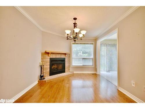 109 Laidlaw Drive, Barrie, ON - Indoor Photo Showing Living Room With Fireplace