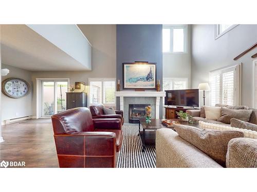 222-169 Jozo Weider Boulevard, The Blue Mountains, ON - Indoor Photo Showing Living Room With Fireplace