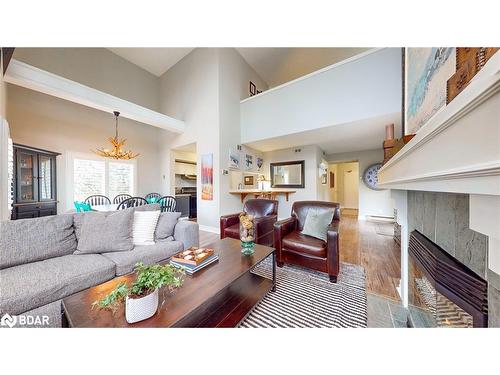 222-169 Jozo Weider Boulevard, The Blue Mountains, ON - Indoor Photo Showing Living Room With Fireplace