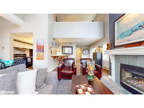 222-169 Jozo Weider Boulevard, The Blue Mountains, ON - Indoor Photo Showing Living Room With Fireplace