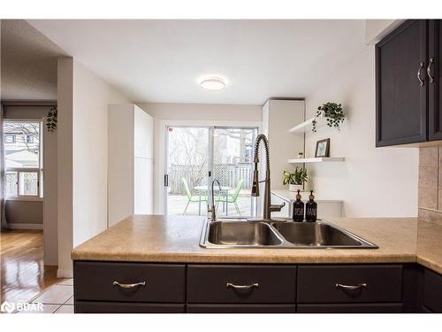 22 Carr Drive, Barrie, ON - Indoor Photo Showing Kitchen With Double Sink