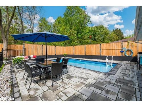 369 Bay Street, Orillia, ON - Outdoor With In Ground Pool With Backyard