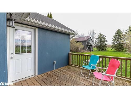 1743 Golf Course Road, Springwater, ON - Outdoor With Deck Patio Veranda With Exterior