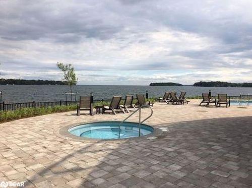 105-90 Orchard Point Road, Orillia, ON - Outdoor With In Ground Pool With View