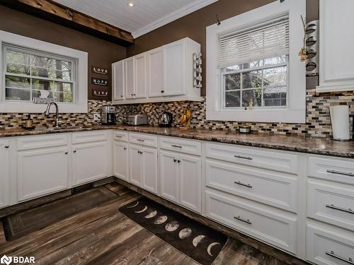 74 Taylor Road, Bracebridge, ON - Indoor Photo Showing Kitchen With Double Sink