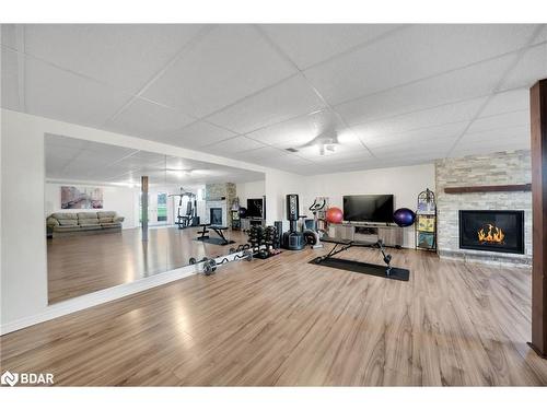 17435 8Th Concession, Schomberg, ON - Indoor Photo Showing Gym Room