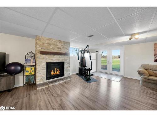 17435 8Th Concession, Schomberg, ON - Indoor With Fireplace
