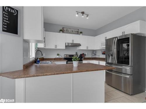 2034 Celeste Street, Innisfil, ON - Indoor Photo Showing Kitchen With Stainless Steel Kitchen With Double Sink